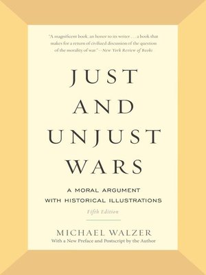 cover image of Just and Unjust Wars
